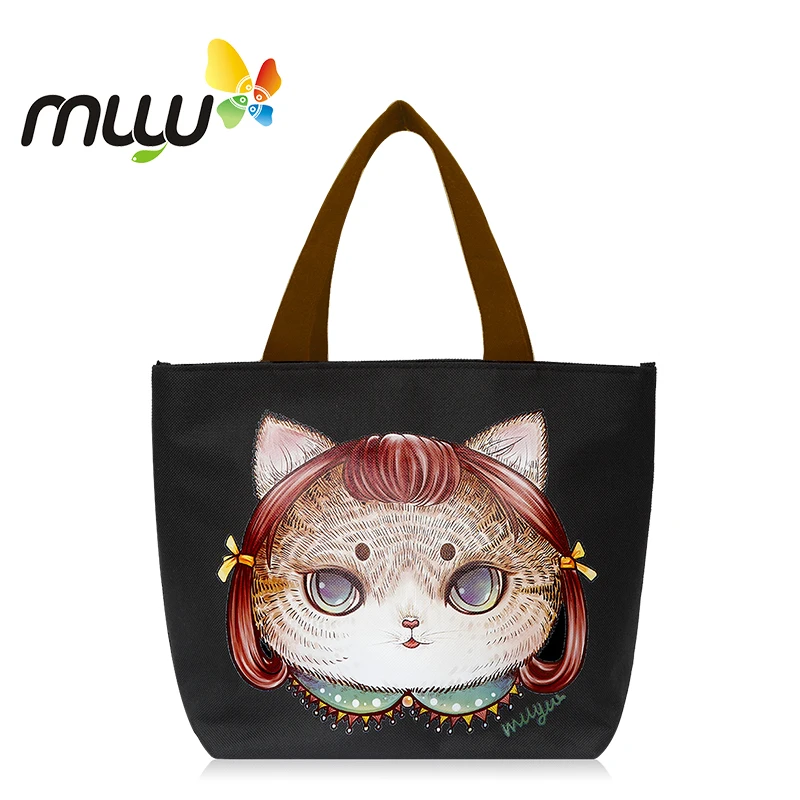 Women's Handbags Ladies Lunch Bags Women Fashion Shopping bag Cartoon Print CasualTotes Canvas luxury women bags designer 185 | Багаж и