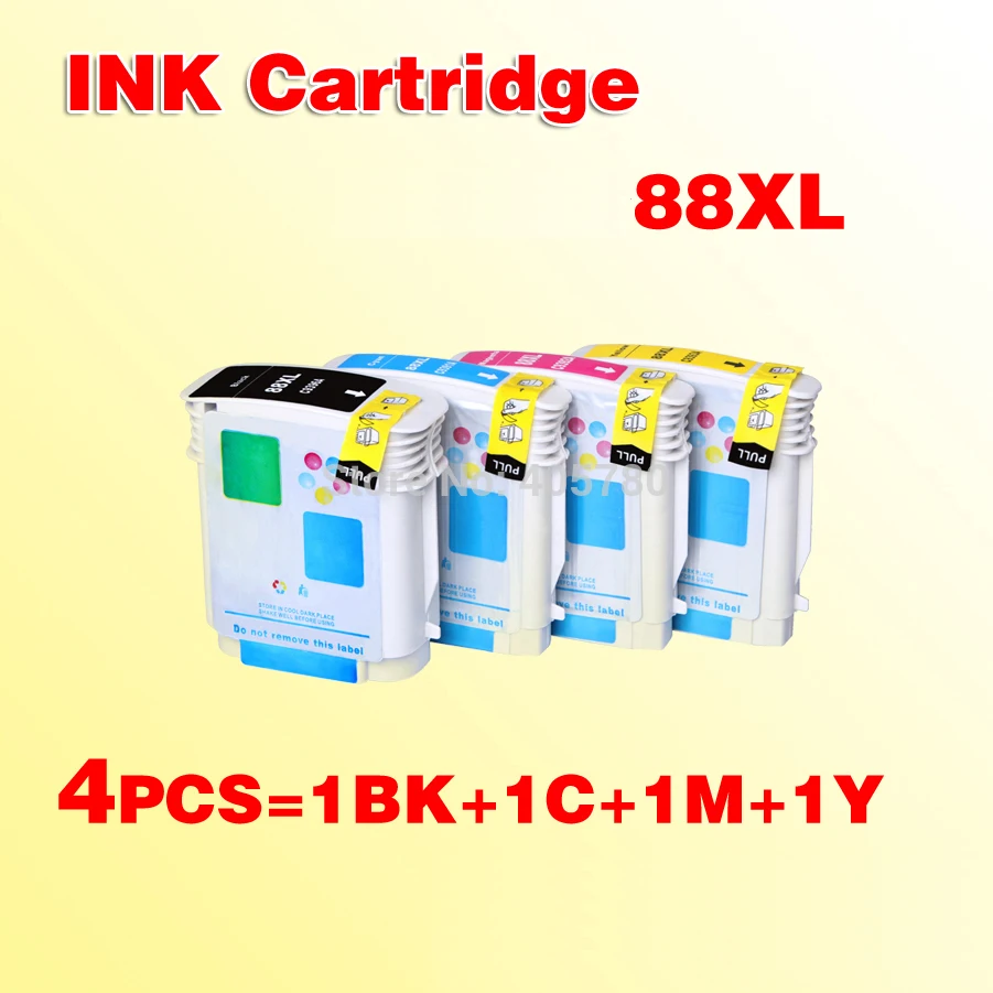 

88XL INK Cartridge (C9396A/C9391A/C9392A/C9393A) compatible for for88/for Officejet Pro K550/K5400dn/K8600/K8600dn/L7580/L7590