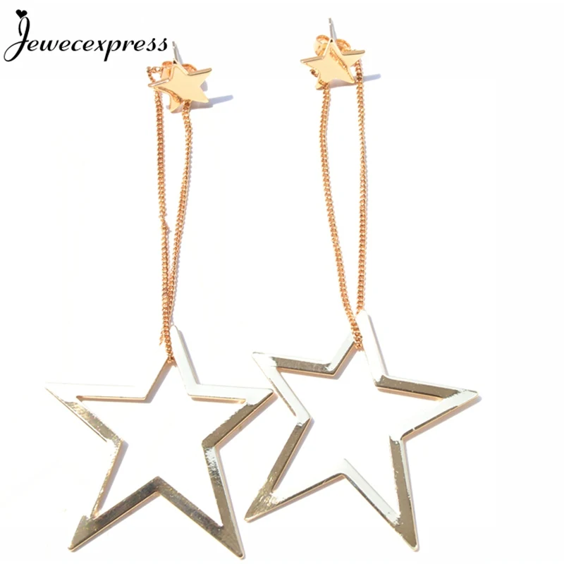 Jewecexpress big star длинные Серьги кулон | Украшения и аксессуары