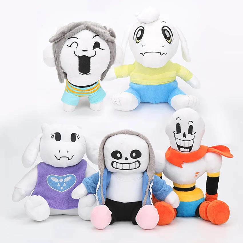 5 стилей 25 36 см игра Undertale плюшевые игрушки sans papyрус Toriel Temmie Asriel подарки на день
