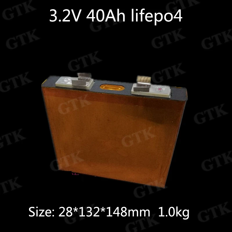 Lifepo4 3 2 в 40 Ач lipo 5C 1 шт. высокий уровень разряда 200 А для diy 12 В 24 100 инвертор