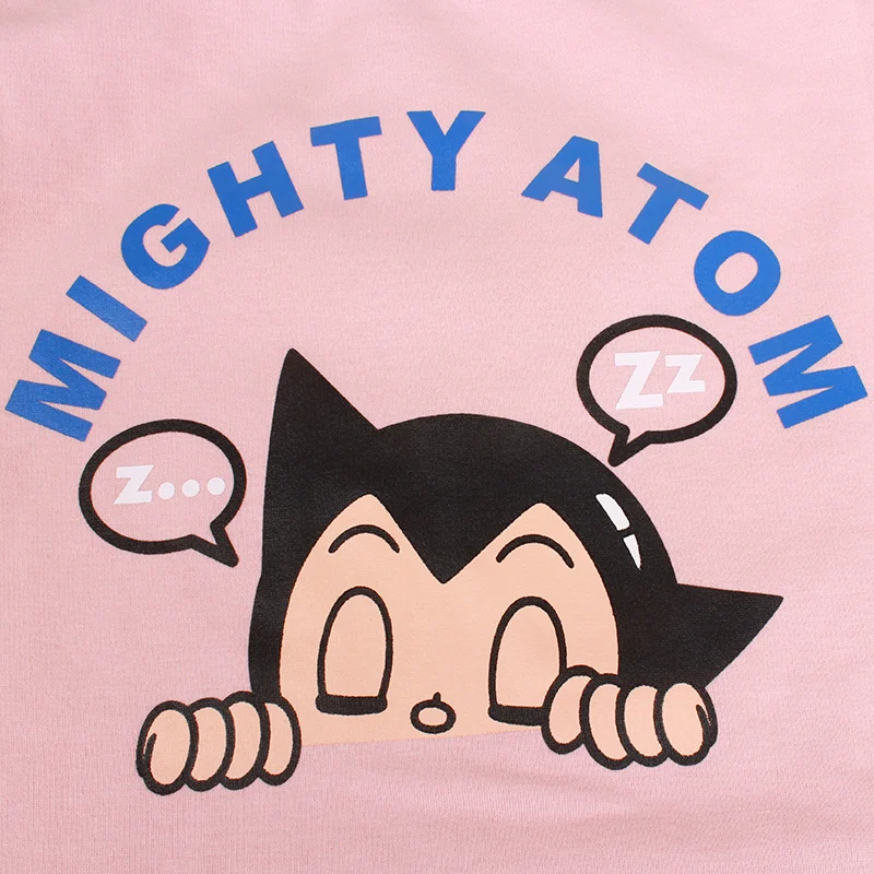 Loveincolors для беременных Astro Boy Печать футболки толстый милый круглым вырезом мягкие