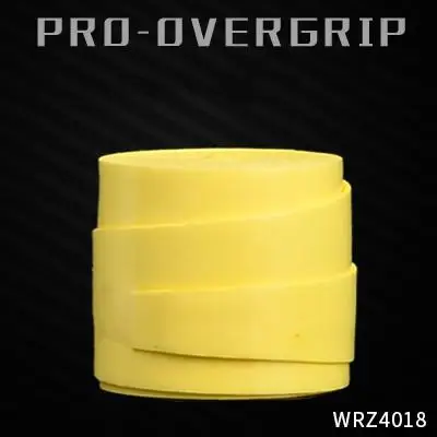 10 шт./лот оригинальная Теннисная ракетка Wilson Overgrip анти-скольжение пот впитывает мягкий шарф краны Теннисная ракетка сухие липкие ручки - Цвет: 10 viscosity yellow