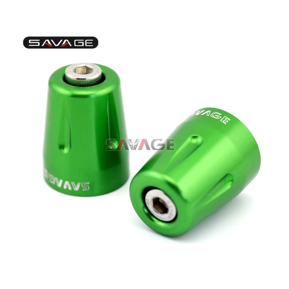 Для KAWASAKI Z 1000/Z 900/Z 800/Z 650/Z 300/Z 250/EX250R/NINJA 300 мотоцикл алюминий CNC Ручка Бар Конец Руль