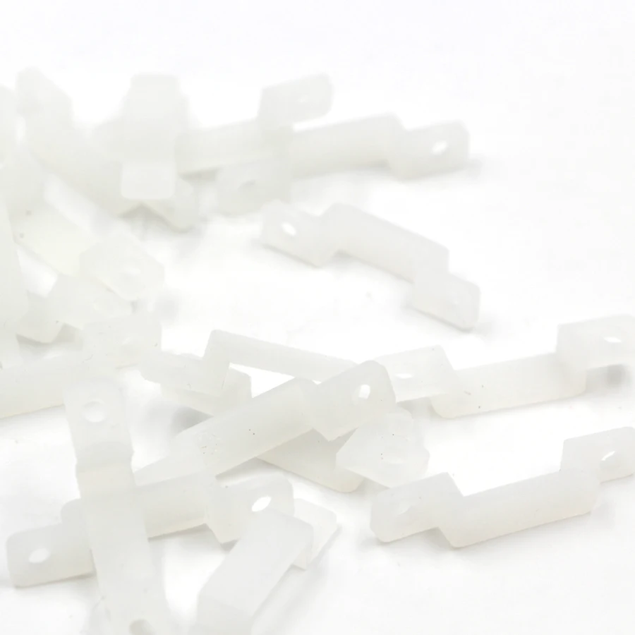 Силиконовый Светодиодные ленты монтажного зажим для наращивания волос