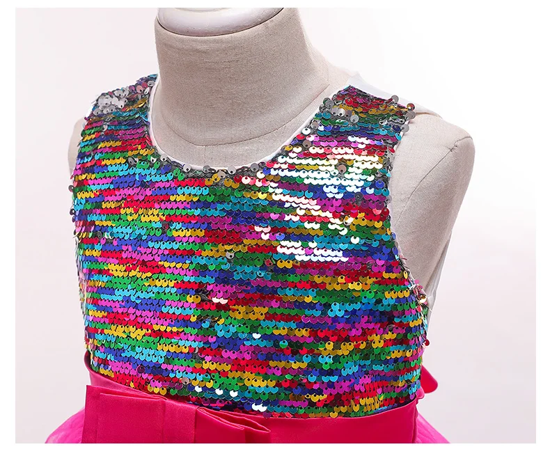 Детские платья для девочек платье принцессы Детский костюм лето 2019 вечерние