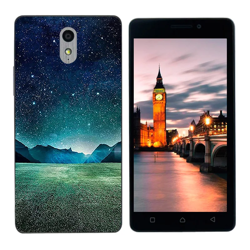 Для Lenovo Vibe P1 M силиконовый окрашенный высококачественный чехол-накладка из ТПУ P1M