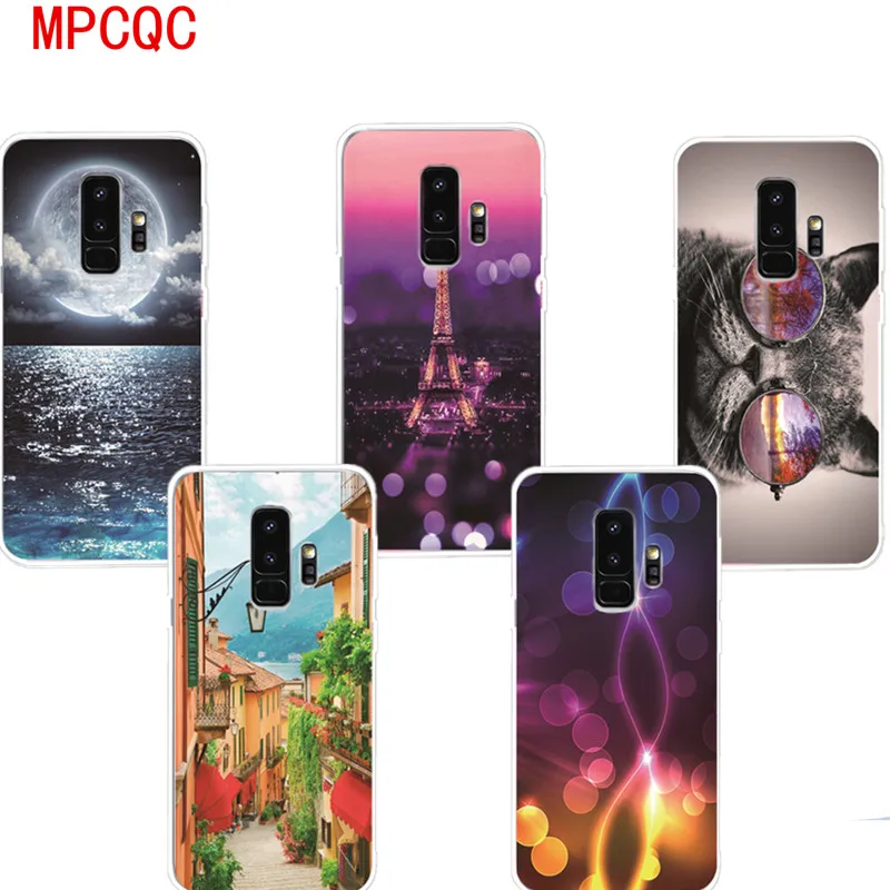 MPCQC Anti-fall Geometric mobile phone case for Samsung Note8 9 J3 J4 J5 J6 J7 J8 2017 2018 pattern S8 S9 |