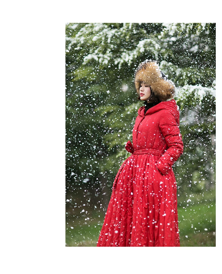 Зимняя куртка на 90% белом утином пуху, женское длинное пальто, парки, утепленная женская теплая одежда, Высококачественная верхняя одежда с шапкой