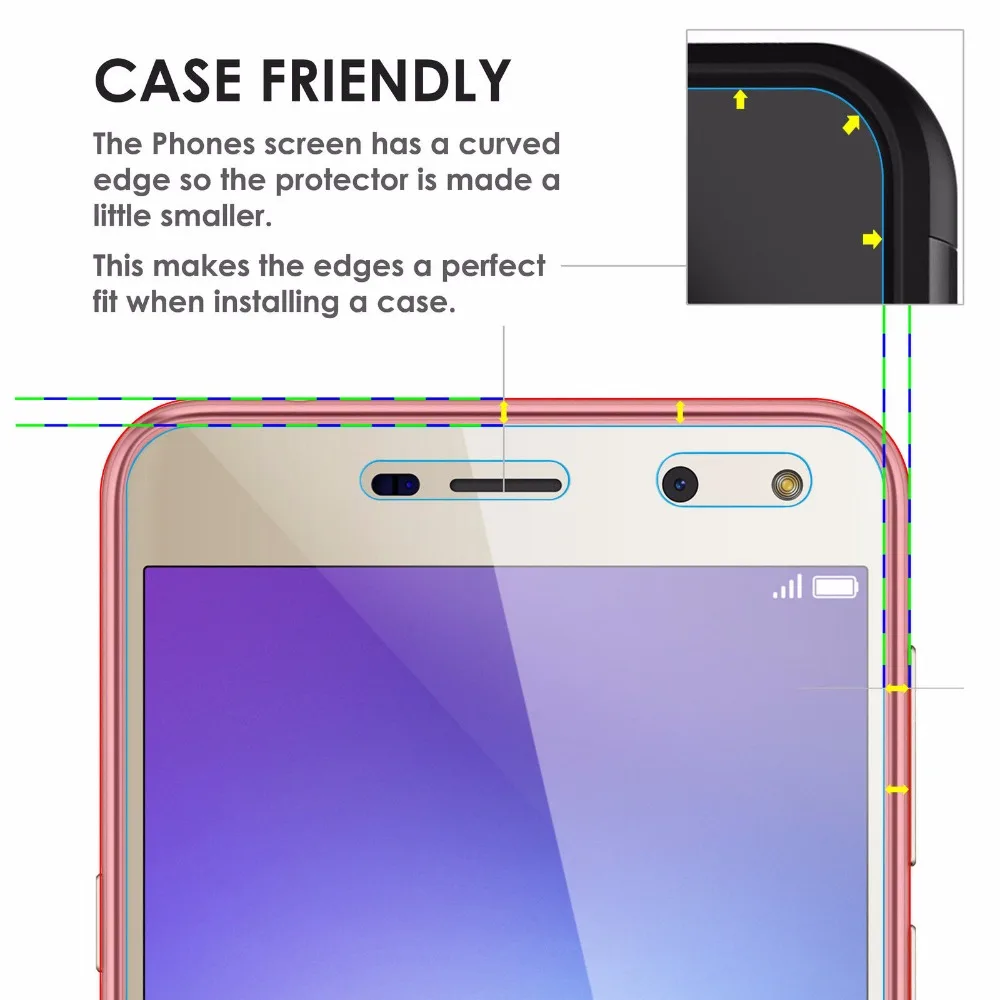 9H 0 26 мм закаленное стекло для HUAWEI Y3 2017 II Защитная пленка экрана Y5 Nova Young Protector|glass for
