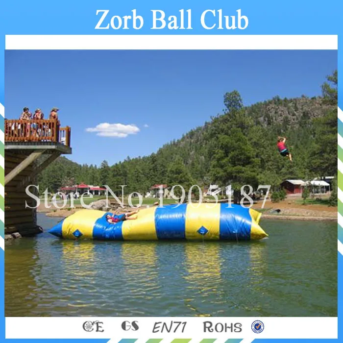 Бесплатная доставка надувной Водяной насос 5x2 м надувная водяная игра прыжок