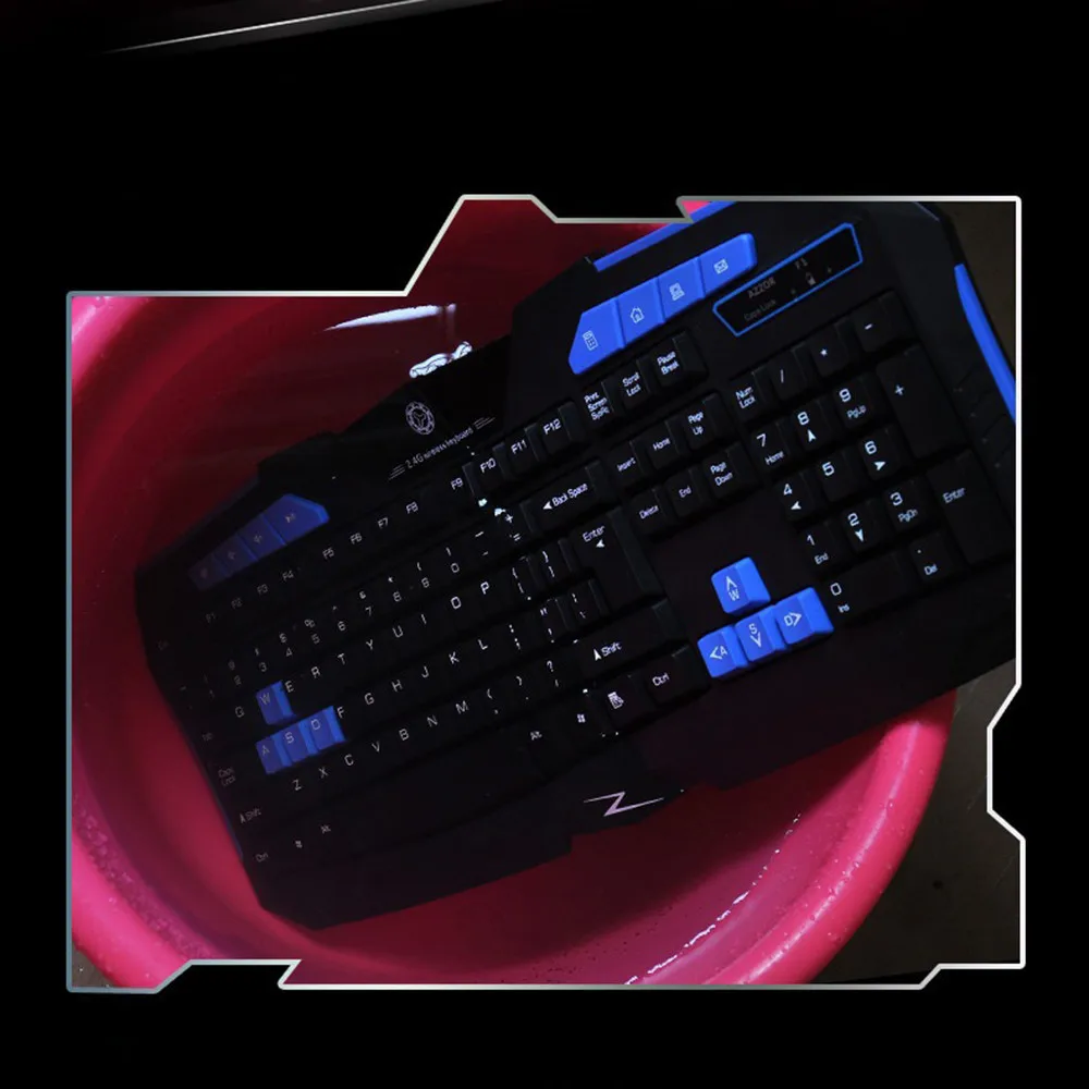Игровая мышь Беспроводная 2 4G Клавиатура и набор компьютерный мультимедийный