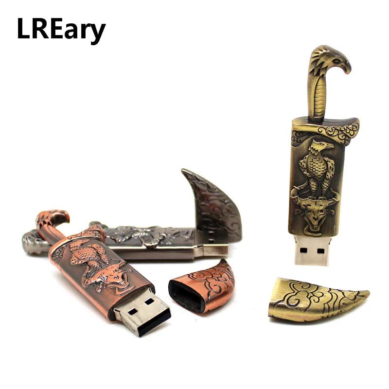 Имитация металлического пера модель ножа USB флеш накопитель карта памяти Broadsword 4G