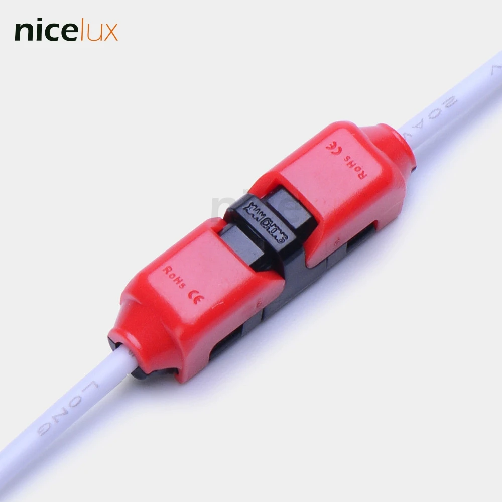 

10pcs Scotch Lock Quick Splice Wire Wiring Connectors for 1 Line 22-20AWG LED Strip Wire Car Audio Cable Terminals Crimp