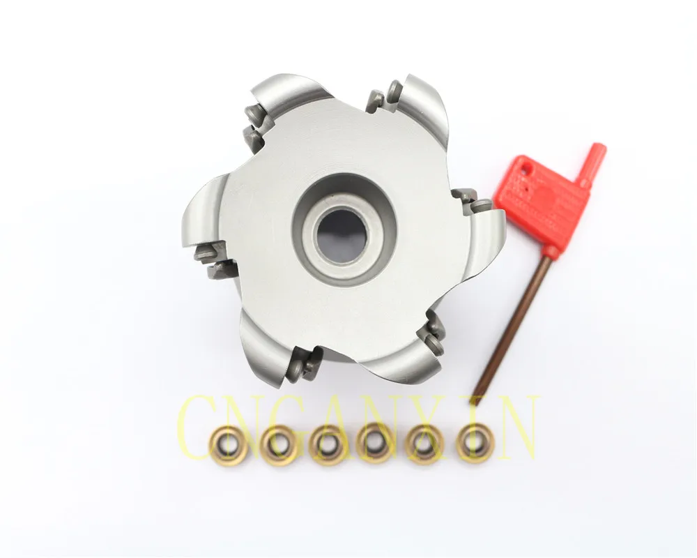 Новый 1 P EMRW6R080 6T 27W 6F lute фреза + 6 RDMT1204MOTN JP4020|Держатель инструментов| |