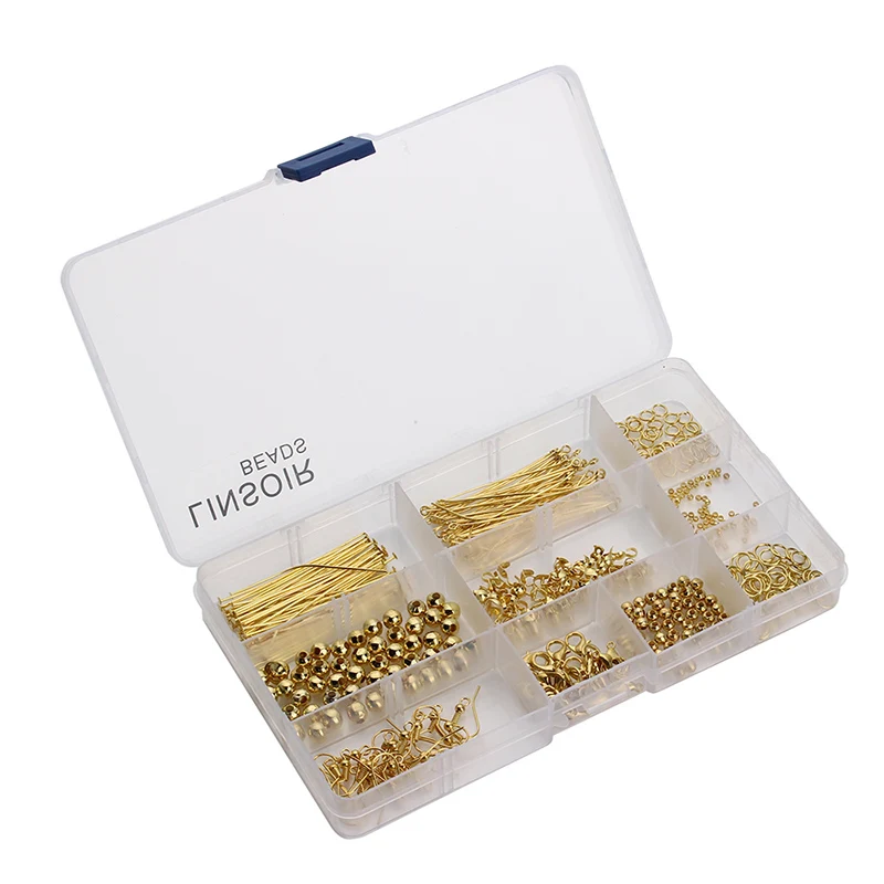 Набор аксессуаров для ювелирных изделий сделай сам набор коробок с зажимным