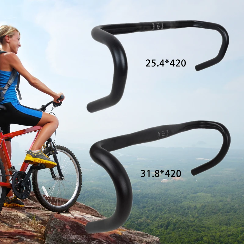 Карбоновый руль для велосипеда MTB Road Racing Bike Drop Bars UD 25 4/31 8x420 мм | Спорт и развлечения