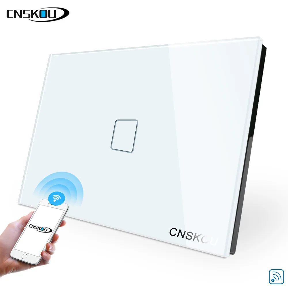CNSKOU Tuya eWeLink умный wifi переключатель Сенсорный настенный выключатель Умный дом