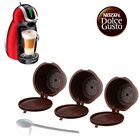 3 + 1 многоразовые капсулы для кофе Dolce Gusto капсула nescafe капсулы dolce gusto многоразового пользования капсулы dolce gusto