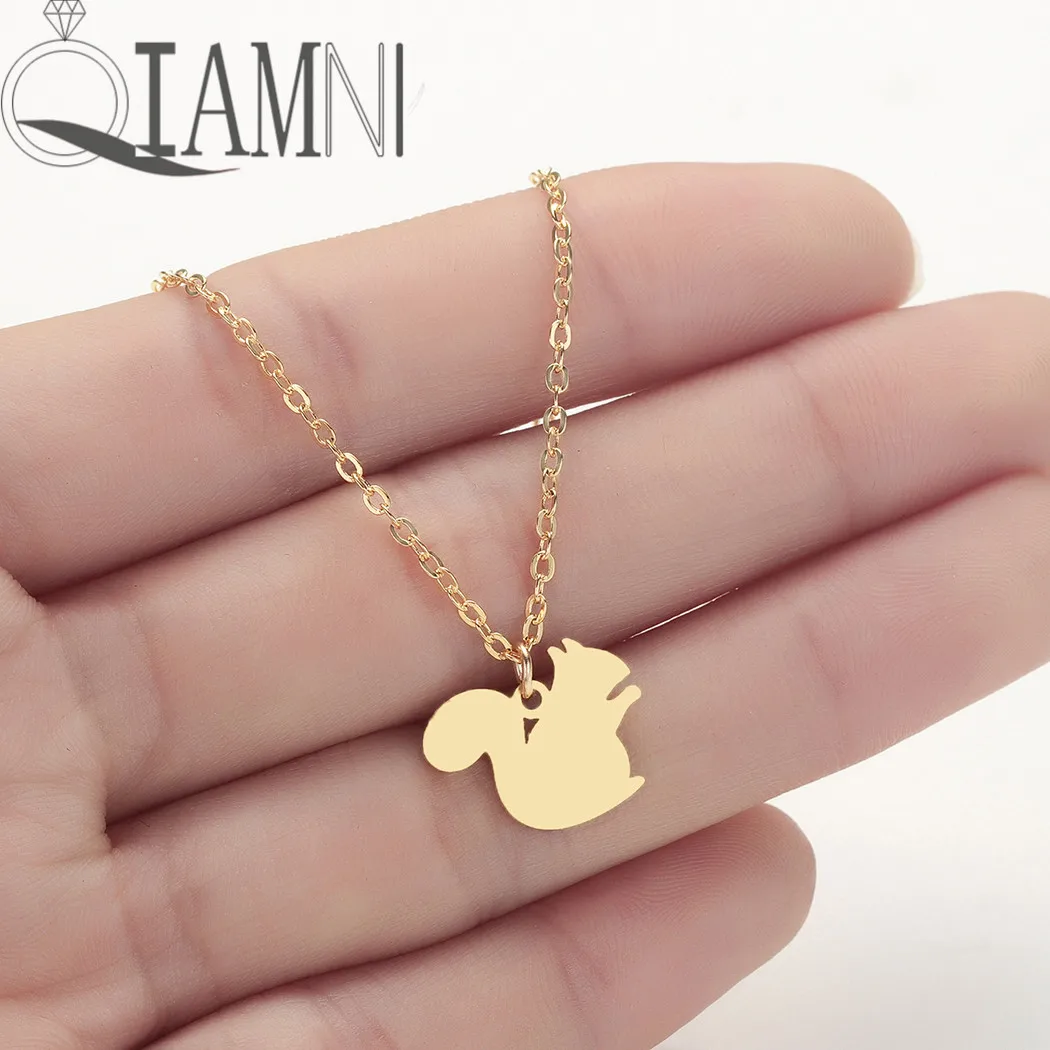 Уникальное женское ожерелье QIAMNI ювелирные изделия на день рождения вечерние из
