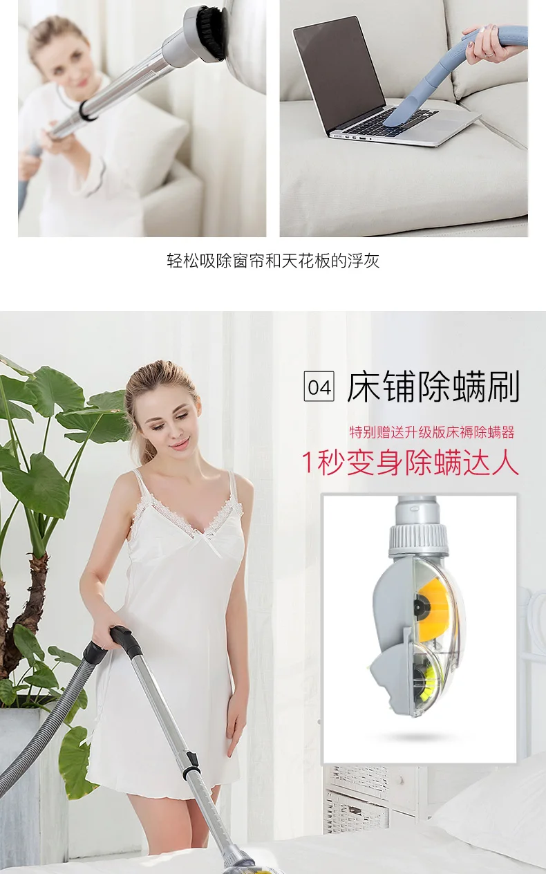 Ms. Han Vacuum Cleaner Strong Handheld Home Super Sound-off Mini Small Horizontal High Power Carpet Cleaners | Бытовая техника