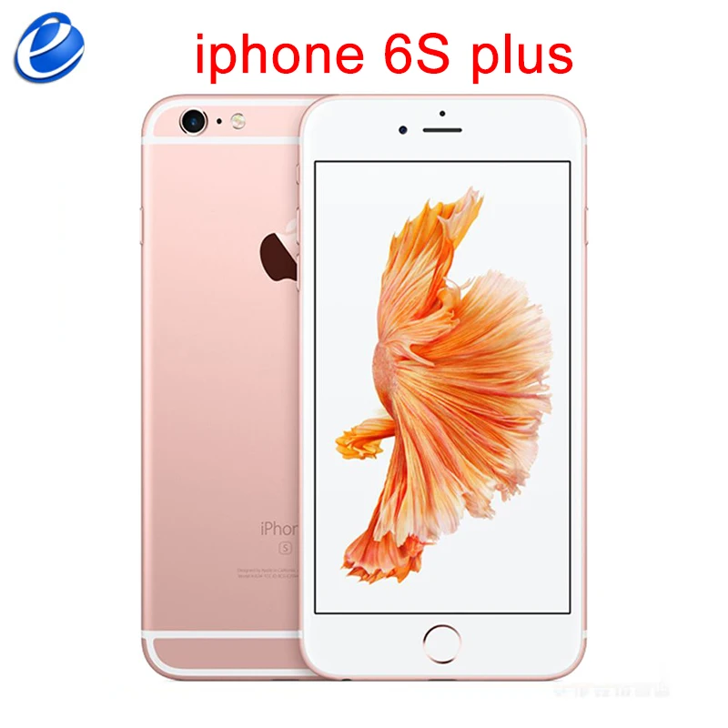 Оригинальный смартфон iPhone 6S Plus 5 дюймовый экран IOS два ядра 16/64/128 ГБ 4G LTE сканер