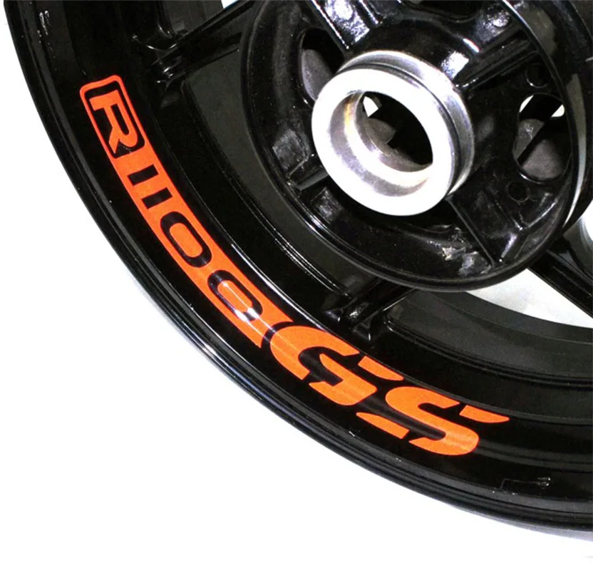 

high quality Motorcycle Wheel Sticker Decal Reflective Rim Bike Motorcycle Suitable for BMW R11OO GS R11OOGS