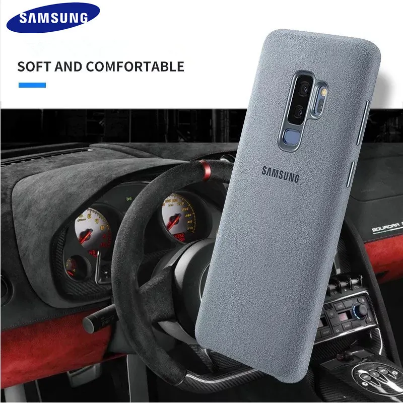 Чехол для Samsung S9 оригинальный защитный чехол из натуральной замши Plus + 9500 Galaxy