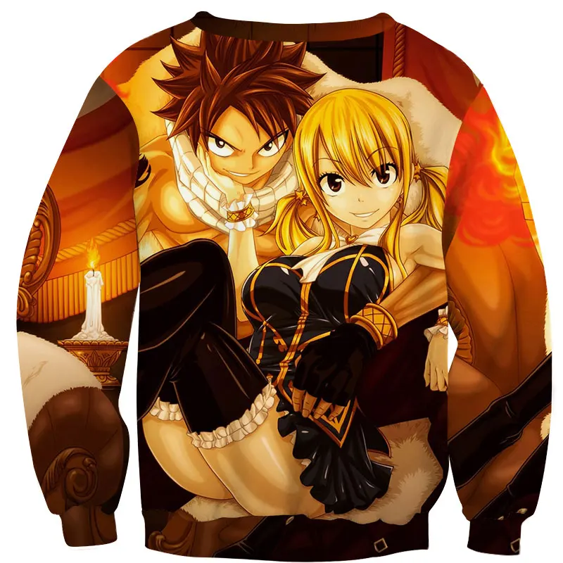 

YOUTHUP Anime Print Male 3d Swetshirts Cool Funny 3d Pullover Sweatshirts Men 3d Pullovers Plus Size Streetwear Harajuku 2020