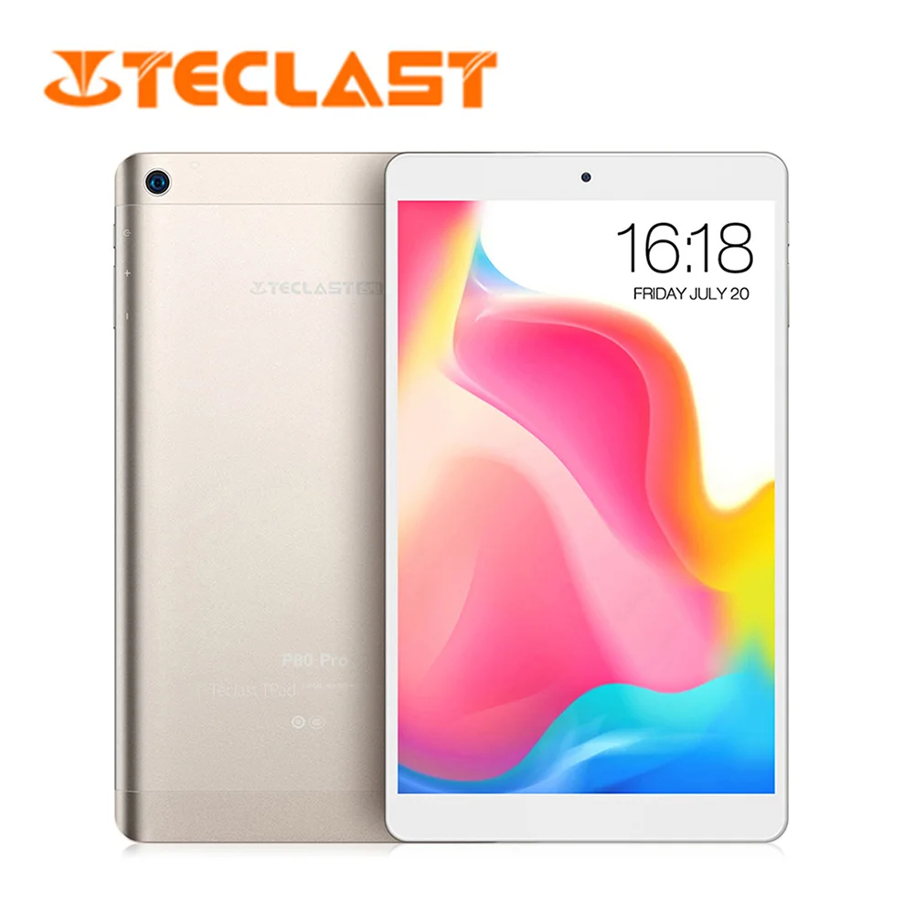 Teclast P80 Pro планшетный ПК 8 0 дюймов Android 7 MTK8163 1 3 ГГц Гб оперативной памяти