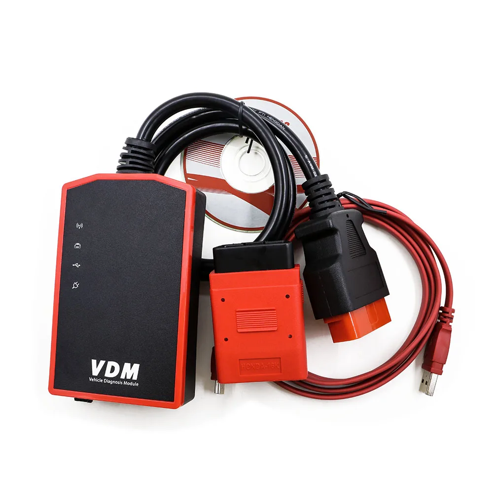 UCANDAS VDM V3.9 wifi беспроводной универсальный автомобильный диагностический инструмент Авто OBD2 сканер VDM WindowsPC/Android полная система Авто сканер