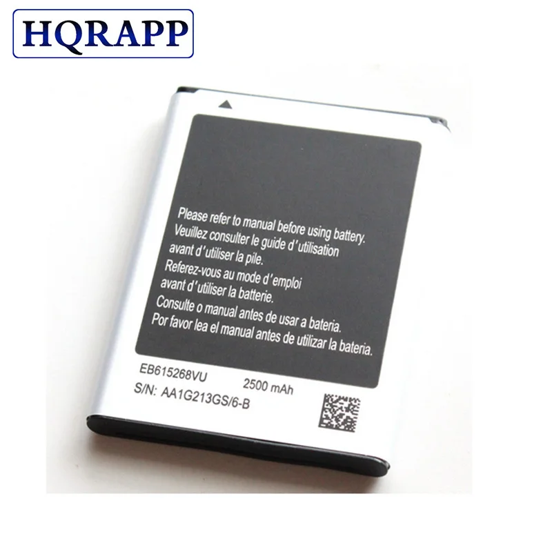 1 шт. Новый Сменный аккумулятор EB615268VU Для телефона Samsung Galaxy Note I9220 GT N7000 I717