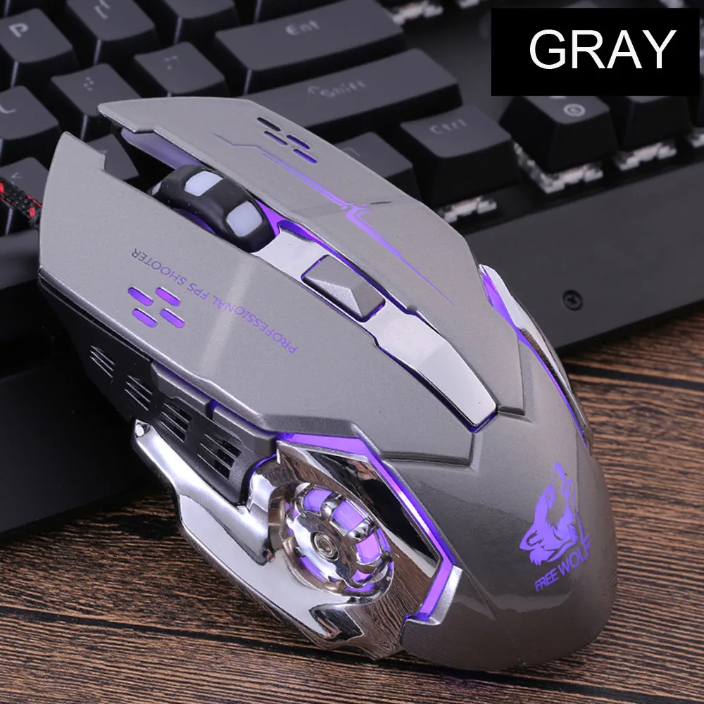 Проводная игровая мышь светодиодный светильник 4000DPI оптическая Usb эргономичная