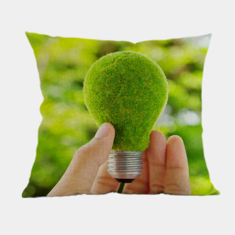 Экологическая защита общественных змей рекламная лампа для экономии наволочка