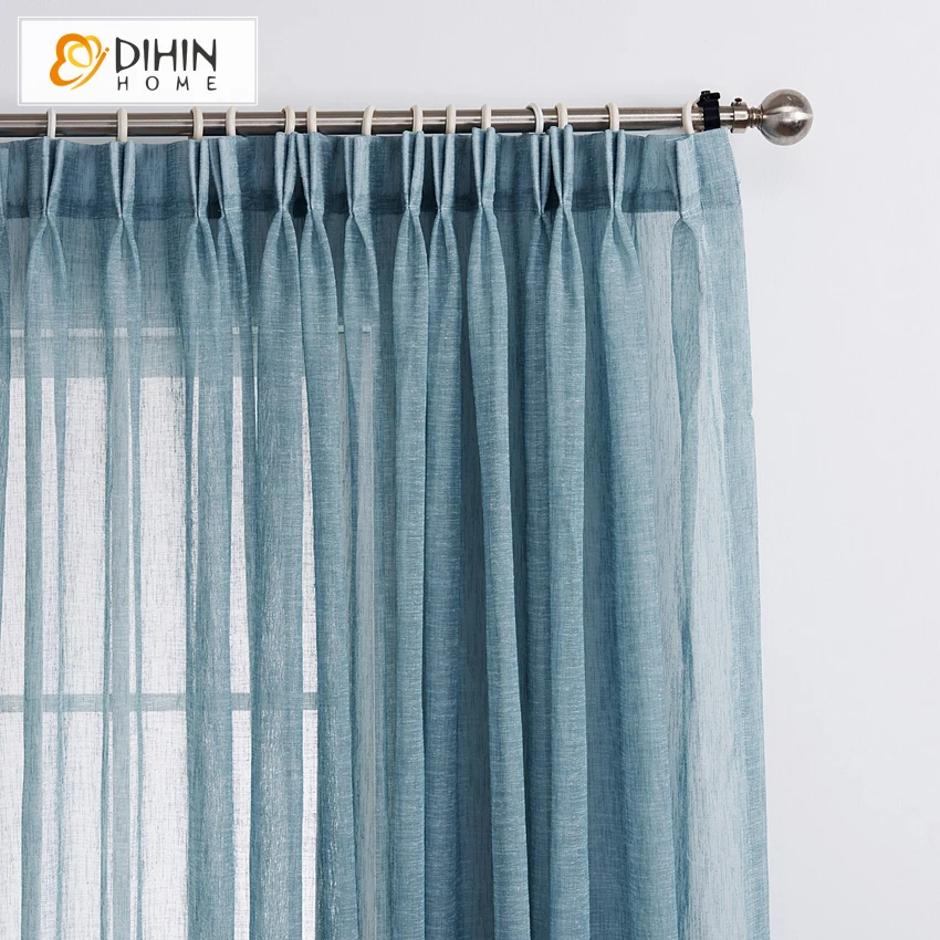 Занавески DIHIN HOME из хлопка/льна тюль Volie шторы для окна D|Занавески| |