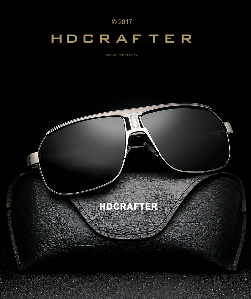 HDCRAFTER Brand New Солнцезащитные Очки óculos-де-сол мужской Старинные gafas Покрытие Зеркало Goggle Проезда Очки Очки для Мужчин