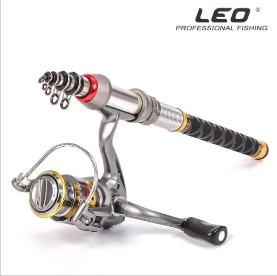 LEO 1.3M1.5M1.8M2.1M2.4M2.7M Рок Удочка Короткие мини-море полюс углерода | Спорт и