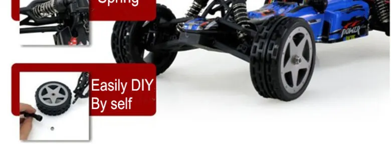 Wltoys L959 1:12 Масштаб дистанционного управления RC гоночный автомобиль внедорожный 40-50 км/час готов к работе лучший подарок для ребенка vs L202