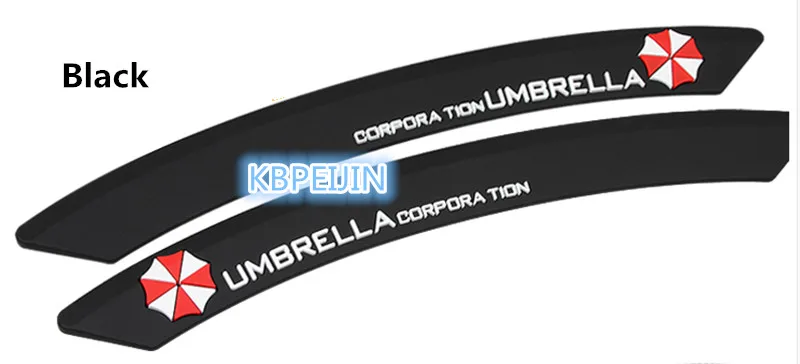 2 шт. автомобильный Стайлинг колеса для бровей анти столкновения полосы наклейки