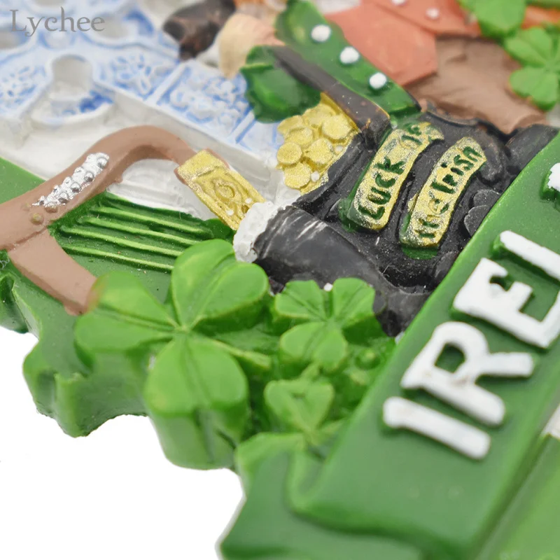 Lychee Life ирландские резиновые магниты на холодильник наклейки магнитные дорожные