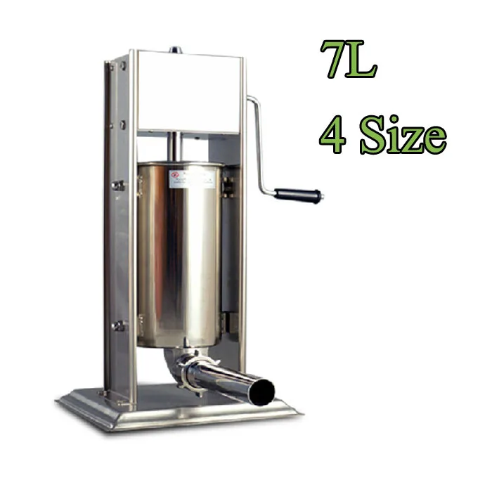 

freeshipping 7L hot dog stuffer salami maker meat fill maker Meat & Poultry Tools Manual sausage filler maker