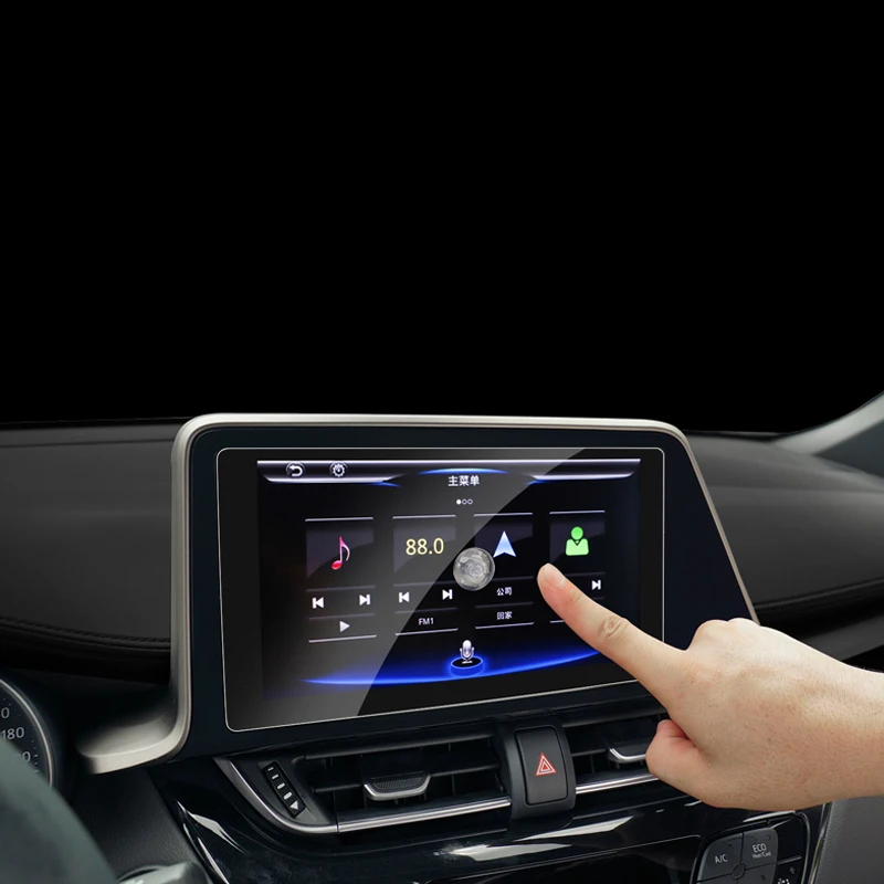 Защитная пленка для навигационного экрана для Toyota C-HR, аксессуары Navi, автомобильный стикер для Toyota CHR