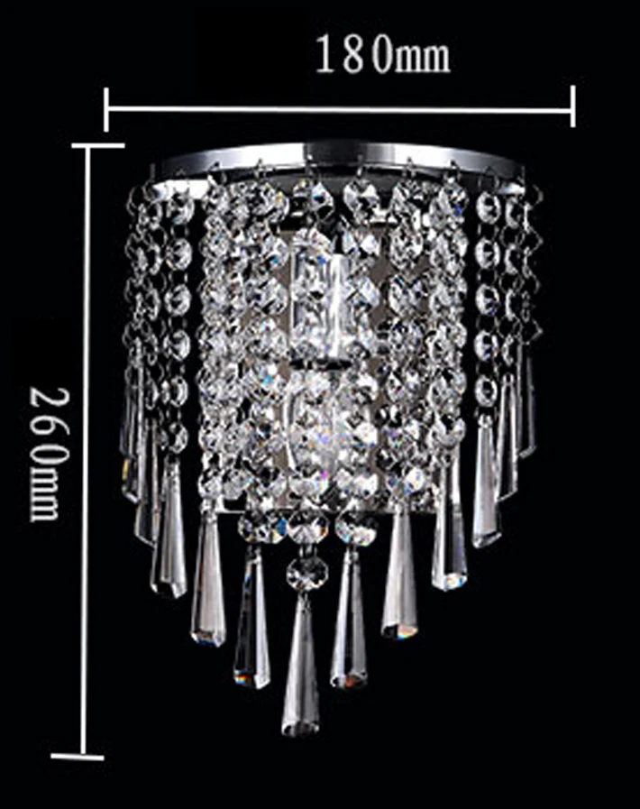 

Kinkiety Aplique Cristal Salones Crystal Wall Sconces Deco Mur Murale Luminaire Lampe Design Oprawa Light Wandlampen