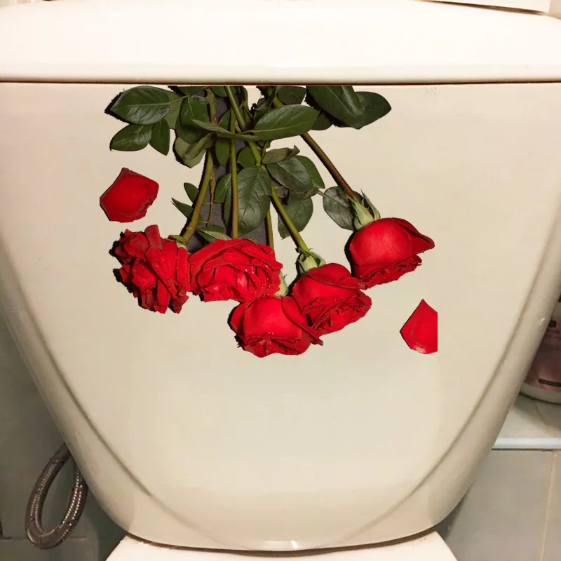 YOJA WC сиденье для унитаза Стикеры украшения стен на День святого Валентина с
