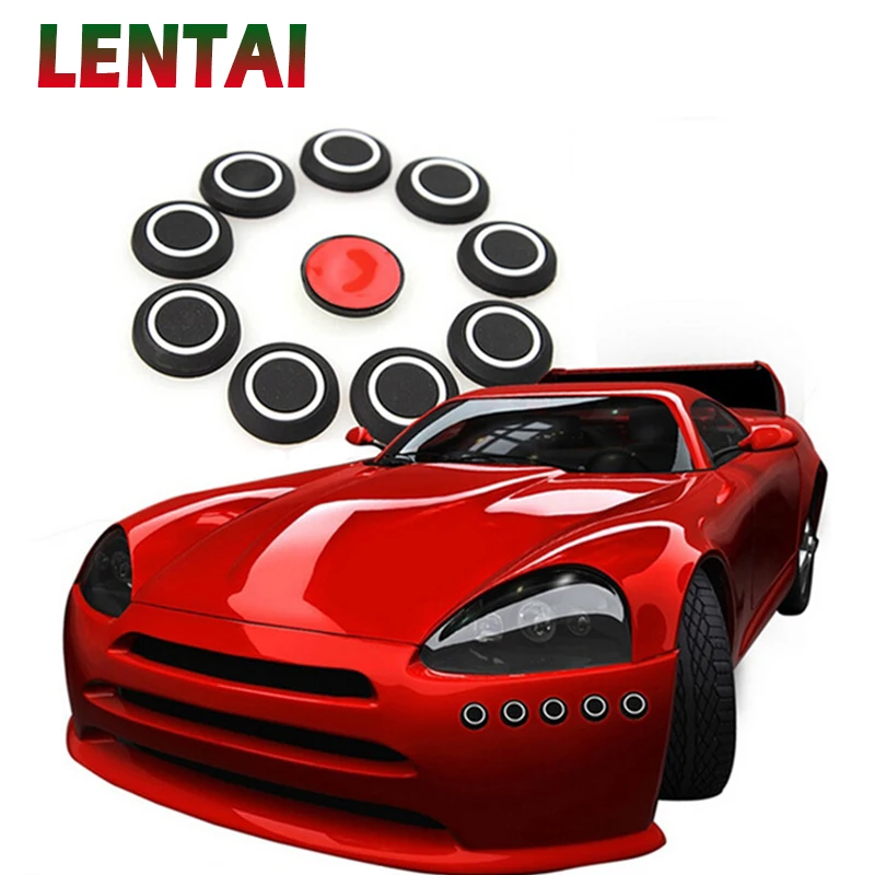 LENTAI 1 комплект 3D стайлинга автомобилей аварии прикольные наклейки для Fiat 500 Opel