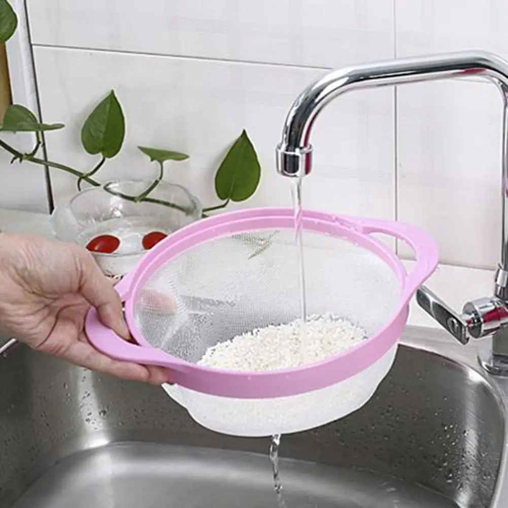 4 шт./компл. фиолетовая корзина для слива чаша средство мытья риса ковша кухни