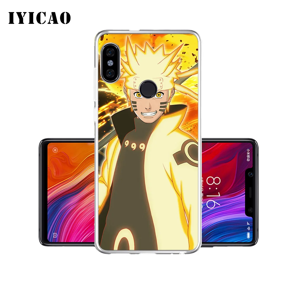 IYICAO Uzumaki Naruto Мягкий силиконовый чехол для телефона Xiaomi Mi 9 8 SE 6 A1 A2 Lite F1 MIX2S MIX3 TPU