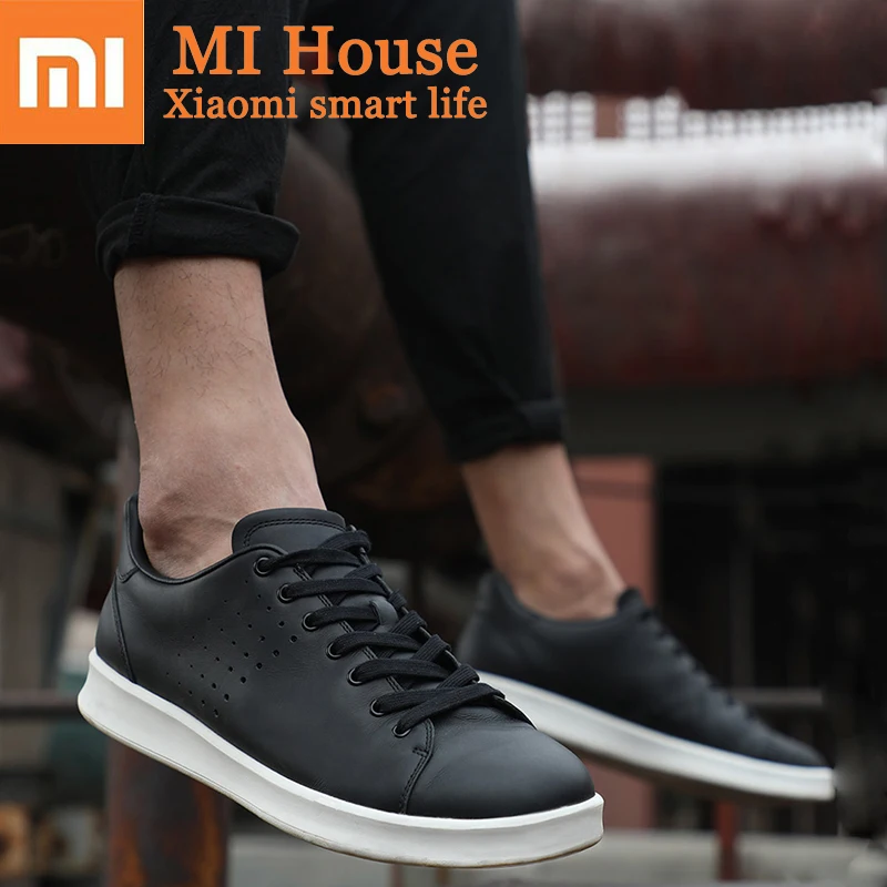Оригинальный Xiaomi Mijia из натуральной кожи PlateShoes удобная модная обувь для отдыха