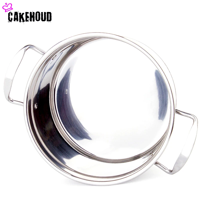 CAKEHOUD диаметр 18-26 см пищевой нержавеющей стали кастрюля кухонная посуда бытовая кастрюля для консервирования духовки стоковый горшок общая антипригарная