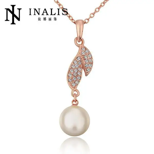 Elegant Simulated Pearl Necklace Long Beaded Pendant Wedding Women Costume Accessories Jewelry Party Gift N672 | Украшения и